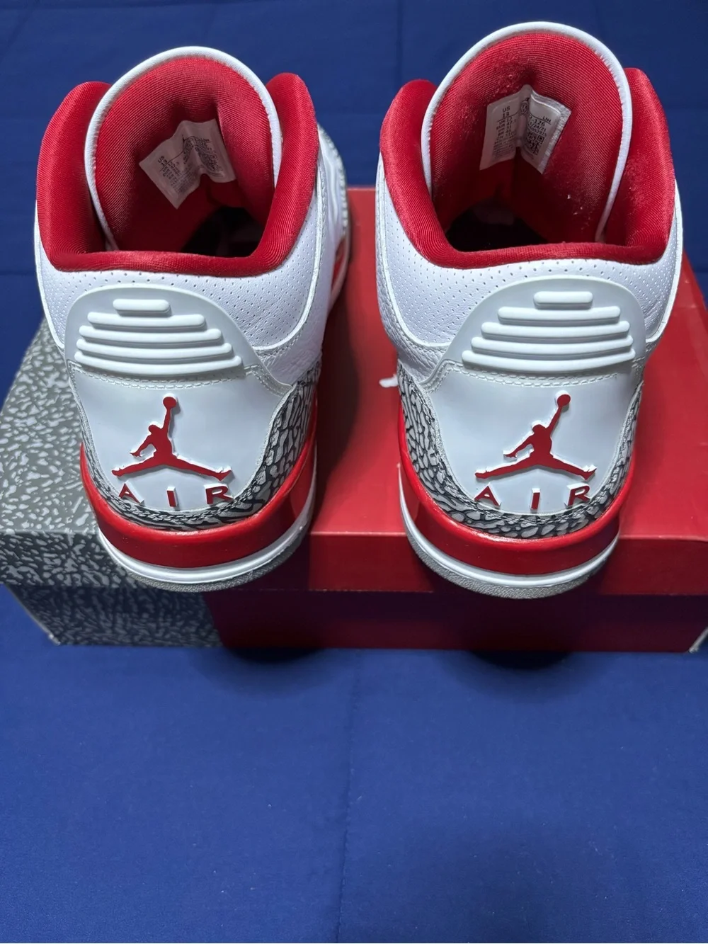 Jordan 3 Retro Cardinal Red 2022 Size 13
